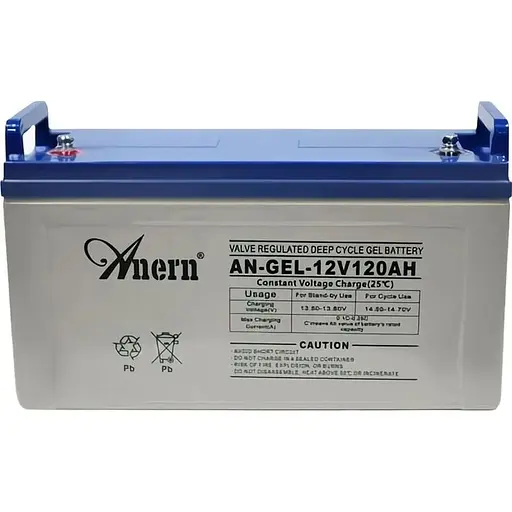 Акумулятор Anern GEL 12V 12V/120Ah/1440Wh (AN-GEL12-120) [125904]
