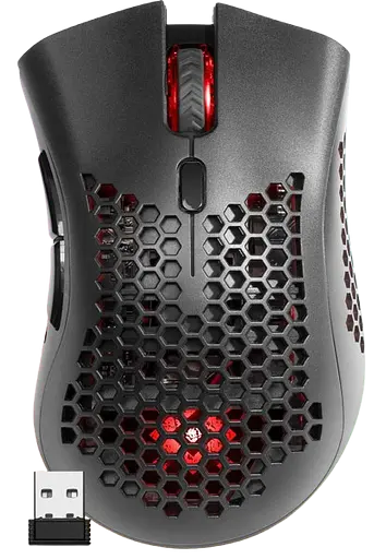 Мишка бездротова Defender Warlock GM-709L RGB Black (52709)