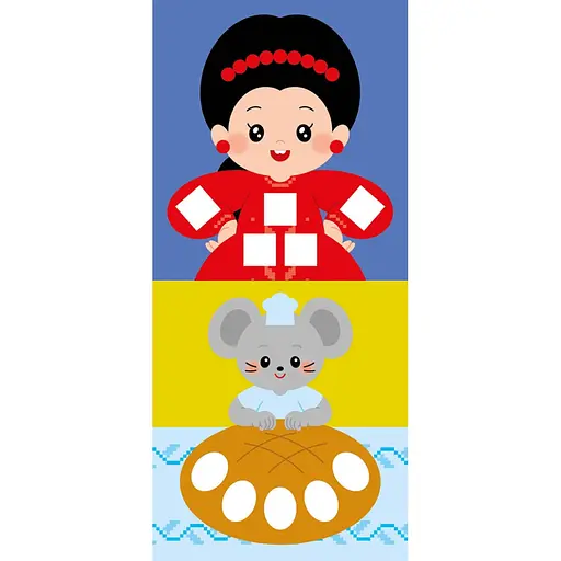 Мозаика из наклеек "Украинские символы" 166042, 8 страниц - фото 2