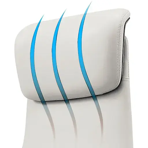 Офисное кресло GT Racer X-808 (ZP-03, ZP-01), черно-белое (X-808 White/Black (ZP-03, ZP-01)) - фото 7