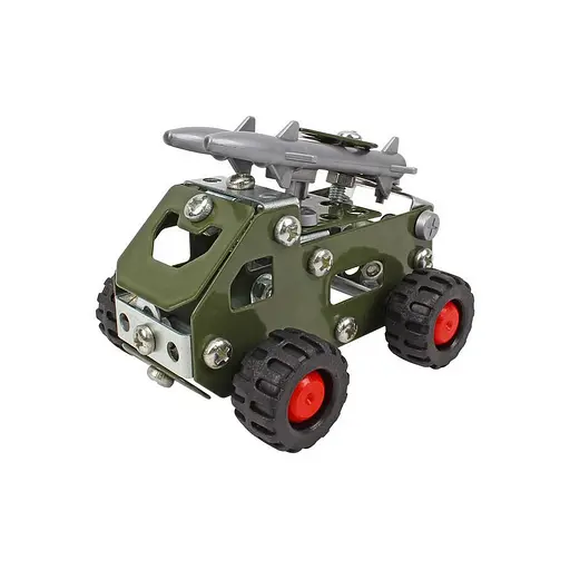 Детский металлический конструктор Военная техника ТехноК 9512TXK 430 деталей - фото 5