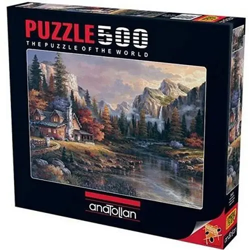 Пазл Anatolian Домик в горах 500 эл. (3533)