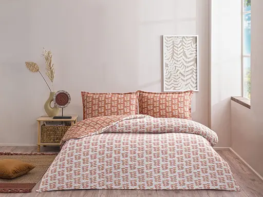 Постільна білизна Sec&Ser Lorien Turuncu Ранфорс Преміум Tac pbe0051578 - фото 1