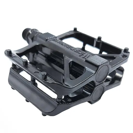 Педали велосипедные шоссейные алюминиевые Wist Bsking YP0802095 на промподшипниках Черный (G0000989)