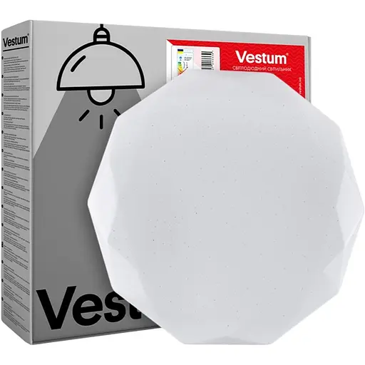 Стельовий світильник Vestum Diamant зоряне небо 16W 250х45 мм 4000К