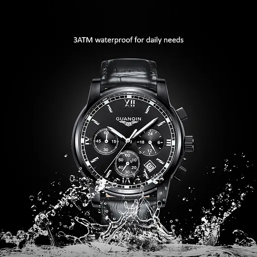 Часы Guanquin Liberty Leather - фото 2