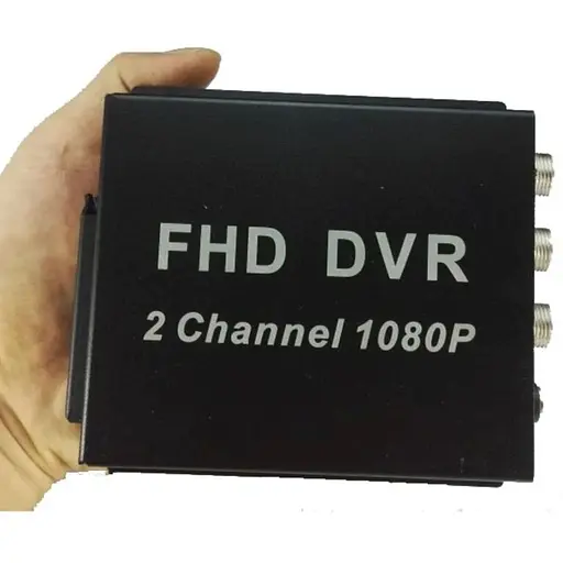 AHD видеорегистратор на 2 камеры Pomiacam MDVR для такси, автобусов, грузовиков, 2 Мп, Full HD 1080P, SD до 128 Гб, пульт ДУ - фото 7