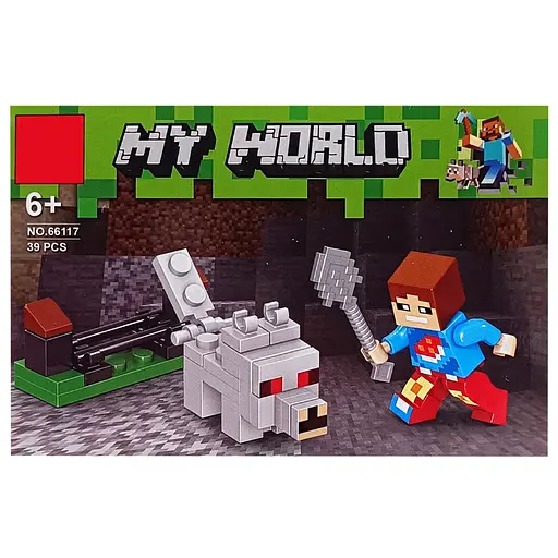 Конструктор дитячий "Minecraft" 66117-4, 38 деталей