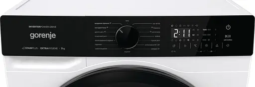 Стиральная машина Gorenje фронтальная 7 кг 1400 A+++ 47 см дисплей пар инвертор белый - фото 9