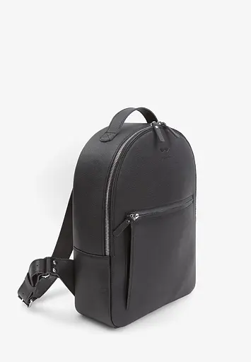 Шкіряний рюкзак Groove M чорний Saffiano - фото 3