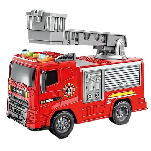 Игрушка Cars S Пожарный кран инерционный со звуком и светом 1:20 (CJ-4358556) - фото 1