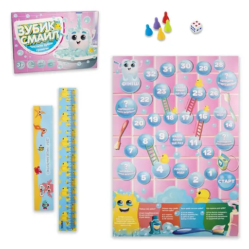 Настольная игра "Зубик Смайл" 30398 на украинском языке - фото 2