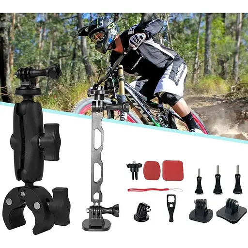 Крепление на шлем и на руль AC Prof BUNDLE-428C-2 для Insta360/GoPro (143681) - фото 3