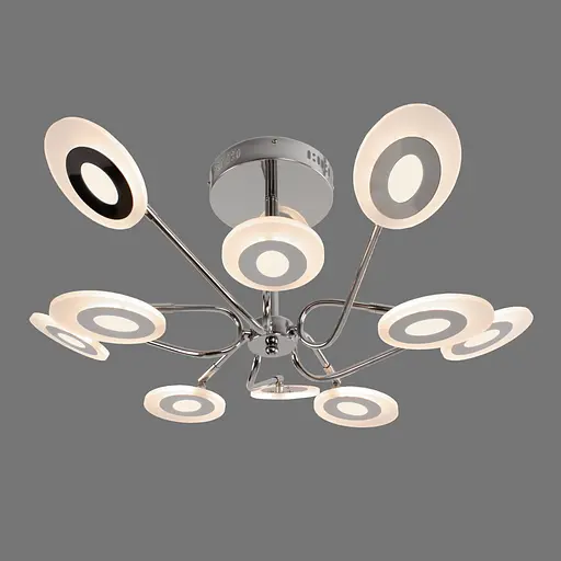 Люстра светодиодная в гостиную Sirius 8929-10 128W - фото 2