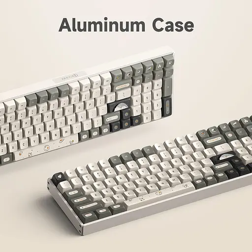 Ігрова клавіатура iQunix F97 Hitchhiker, розкладка 96%, 100 клавіш, 2,4G, Bluetooth 5.1 - фото 2