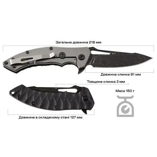 Нож Skif Shark II BSW Black - фото 9