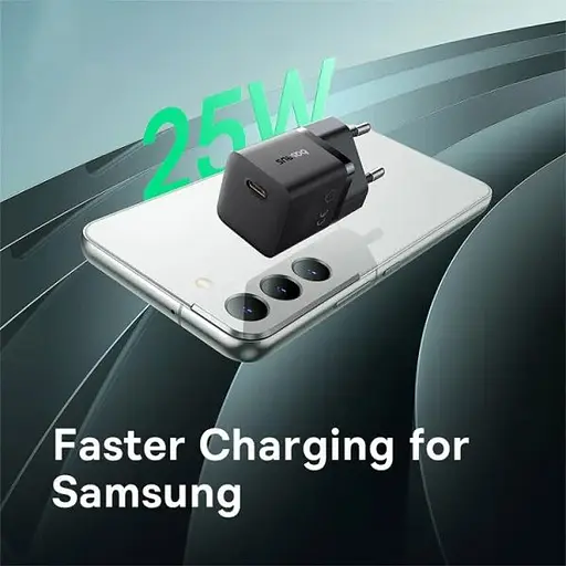 Мережевий зарядний пристрій Baseus GaN5 Mini Fast Charger Type-C 25W Black (P10110909113-00) [139985] - фото 5