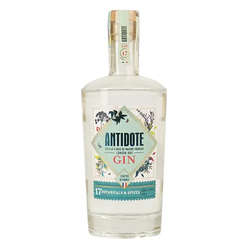 Джин Antidote London Dry, 40%, 0.7 л - фото 1