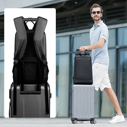 Рюкзак городской Mark Ryden 9813 13л с отсеком для ноутбука 15,6"Black (16255) - фото 8