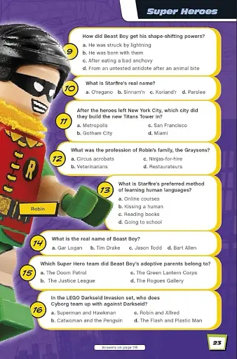 LEGO Super Heroes. Ultimate Quiz Book - фото 4
