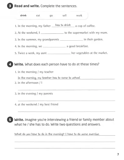 Our World 4. Grammar. Workbook - фото 8