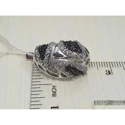 Срібні сережки Агні з фіанітами. 2863Р-CZ ПАРЧА - фото 5