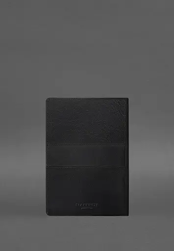 Кожаный блокнот А5 (софт-бук) 9.3 черный краст - фото 5