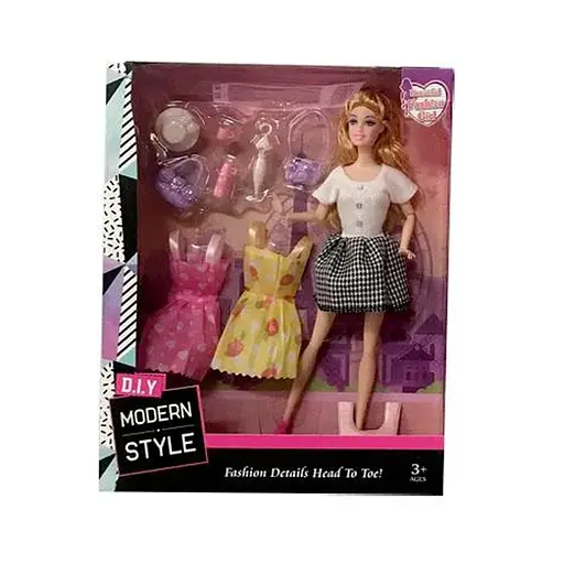 Кукла, 1126-1/2/3/4/5, 29 см, с нарядами и аксессуарами (в ассортименте)