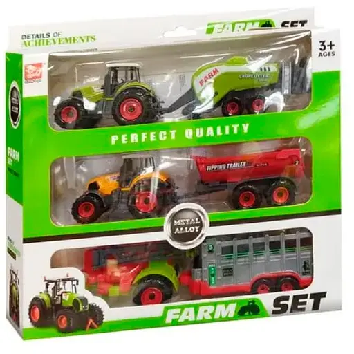 Набор игрушечной фермерской техники Kruzzel 23436 - фото 1