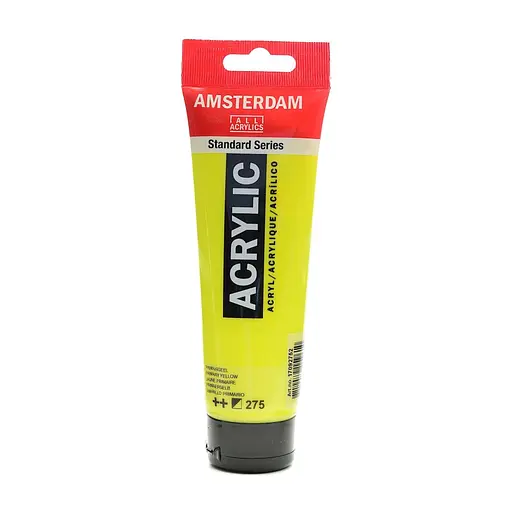 Фарба акрилова Amsterdam 275, Первинний жовтий 120 мл