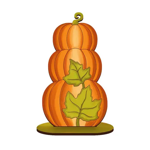 Фигурка для раскрашивания и декорирования "Тыквенный сезон" Fabrika Decoru FDZ-539 - фото 2