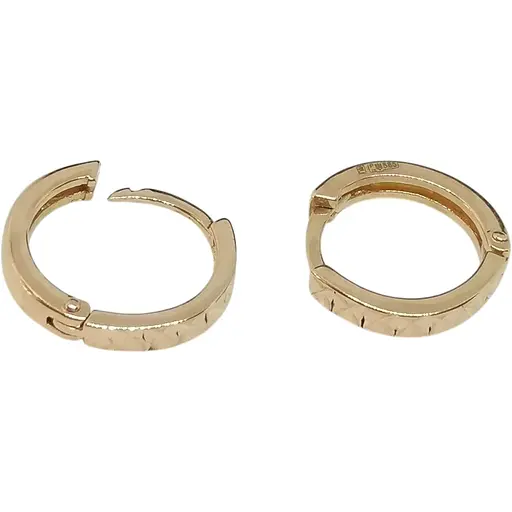 Золотые серьги Империя золота с алмазной гранью. СБ645(А)И