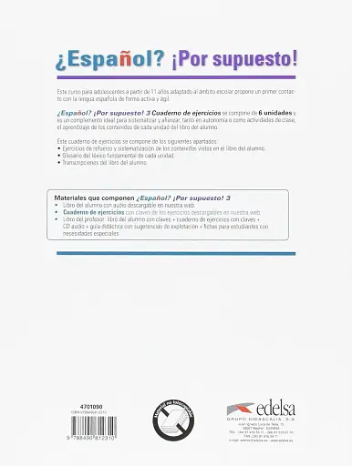 Espanol? Por supuesto! 3 (A2+) Cuaderno de Ejercicios - фото 2