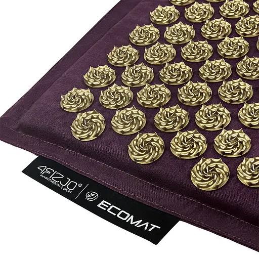 Килимок акупунктурний 4FIZJO Eco Mat Аплікатор Кузнєцова з подушкою 68 x 42 см 4FJ0250 (P-5907739312907) - фото 3