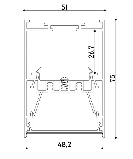 Светильник подвесной KLOODI KD-KLP5175HCF 1600 72W 4K BK - фото 3