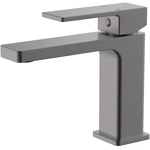 Змішувач для раковини Qtap Gemini QTGEM270GMB45676 Gunmetal Black PVD - фото 1