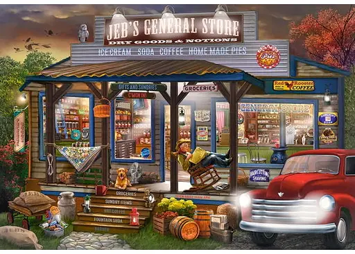 Пазл Castorland Магазин Джеба 1000 эл. (C-104505) - фото 2