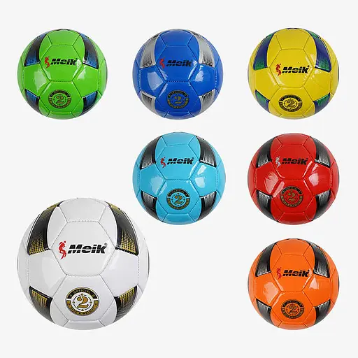 М’яч футбольний, C44748, 100 г, матеріал PVC, балон гумовий, розмір №2 (В асортименті) - фото 2