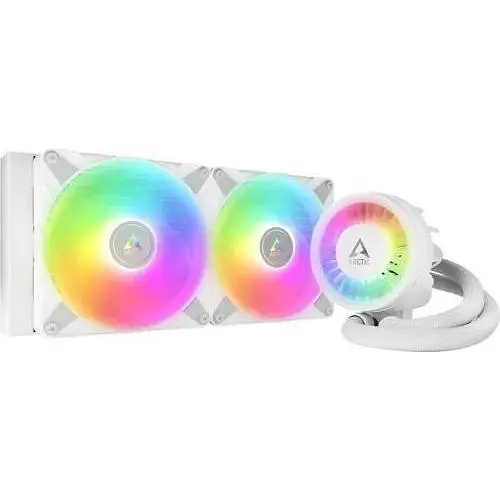Система рідинного охолодження Arctic Liquid Freezer III 280 A-RGB білий (ACFRE00151A) - фото 1