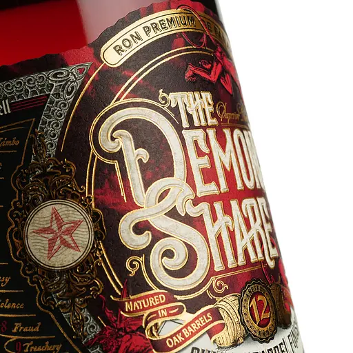 Ром The Demon's Share Chianti 12 Years Old 41% 0.7 л в тубусе - фото 6