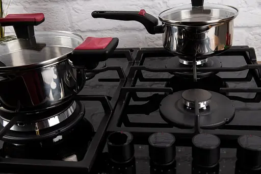 Варочная поверхность газовая Hansa 59 см чугун черный - фото 3