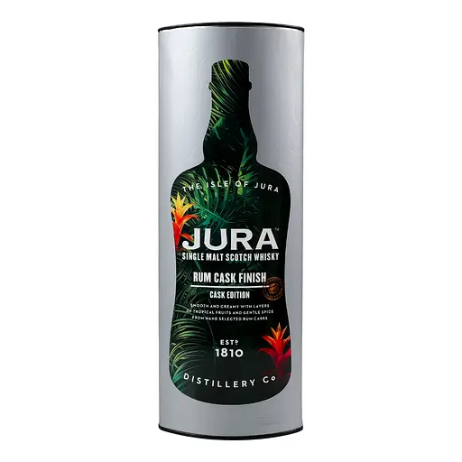 Виски Jura Rum Cask Single Malt Scotch Whisky в подарочной упаковке 40% 0.7 л - фото 4