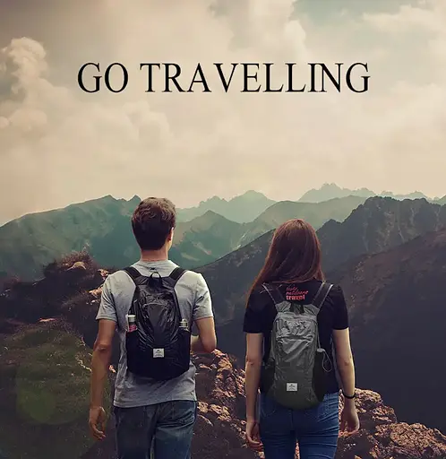 Міський молодіжний складний рюкзак 18 л Чорний - фото 4