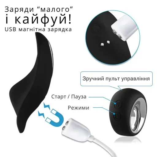 Вибратор для клитора I’MCUM Clit Control в трусики с пультом управления Розовый (IM-KCD209) - фото 7