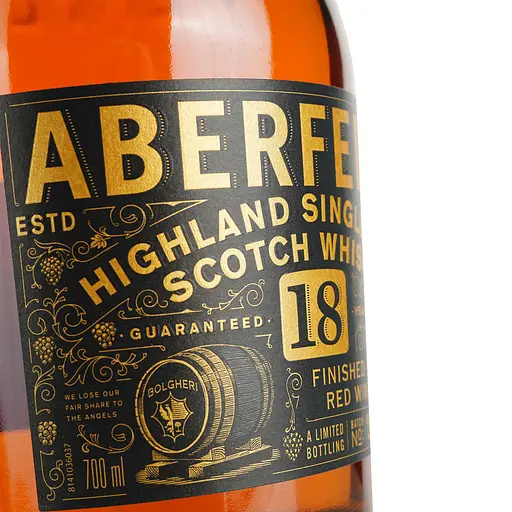 Віскі Aberfeldy Bolgheri 18 Year Old 43% 0.7 л в подарунковій упаковці - фото 6