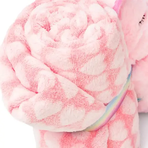 Плед Perletti Toys Lily Unicorn с мягкой игрушкой 120x80 см розовый (P13069) - фото 5