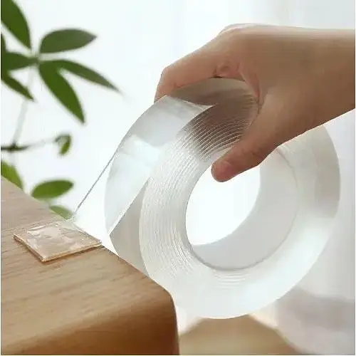 Клейка стрічка Mindo Ivy grip tape універсальна двостороння багаторазова 3 м прозора - фото 7
