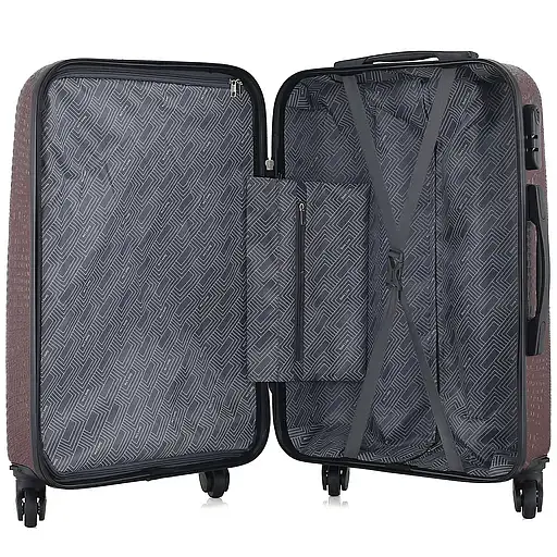 Чемодан Semi Line 22" M Burgundy (T5581-3) - фото 2