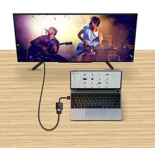 Переходник Baseus Lite Series Adapter HDMI to VGA WKQX010001 - фото 3