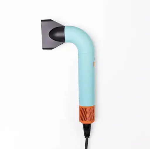 Фен-стайлер для волосся Super Hairdryer 1600 Вт 4 насадки, блакитний - фото 5